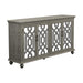 Melanie 4-door Accent Cabinet Antique White - De Avenue Furniture