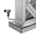Carmen Geometric Base Table Lamp Silver - De Avenue Furniture