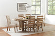 Douglas Tufted Back Dining Chairs Vineyard Oak (Set of 2) - De Avenue Furniture