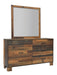 Sidney 6-drawer Dresser Rustic Pine - De Avenue Furniture