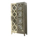 Mckellen 2-door Tall Cabinet Antique White - De Avenue Furniture