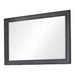 Alderwood Rectangle Dresser Mirror French Grey - De Avenue Furniture