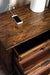 Avenue 3-drawer Nightstand Weathered Burnished Brown - De Avenue Furniture
