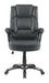 Nerris Adjustable Height Office Chair with Padded Arm Grey and Black - De Avenue Furniture