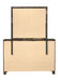 Woodmont Rectangle Dresser Mirror Rustic Golden Brown - De Avenue Furniture