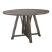Athens Round Counter Height Table with Drop Leaf Barn Grey - De Avenue Furniture