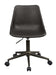 Carnell Adjustable Height Office Chair with Casters Brown and Rustic Taupe - De Avenue Furniture