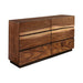 Winslow 6-drawer Dresser Smokey Walnut and Coffee Bean - De Avenue Furniture