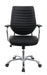 Chase High Back Office Chair Black and Chrome - De Avenue Furniture