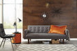Sommer Tufted Sofa Bed Grey - De Avenue Furniture