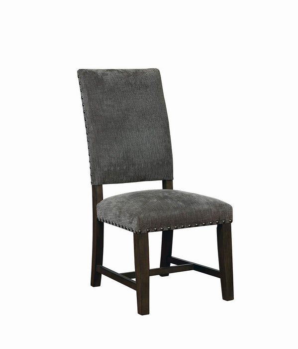 Twain Upholstered Side Chairs Beige (Set of 2) - De Avenue Furniture