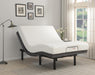 Clara Eastern King Adjustable Bed Base Grey and Black - De Avenue Furniture