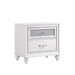 Barzini 2-drawer Nightstand White - De Avenue Furniture