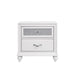 Barzini 2-drawer Nightstand White - De Avenue Furniture