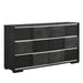Blacktoft 6-drawer Dresser Black - De Avenue Furniture