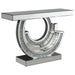 Imogen Multi-dimensional Console Table Silver - De Avenue Furniture