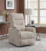 Henrietta Power Lift Recliner with Storage Pocket Beige - De Avenue Furniture