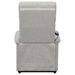 Herrera Power Lift Recliner with Wired Remote Beige - De Avenue Furniture