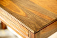 Jamesia Rectangular 2-drawer Console Table Warm Chestnut - De Avenue Furniture