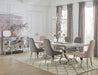Antoine Upholstered Demi Arm Dining Side Chairs (Set of 2) - De Avenue Furniture