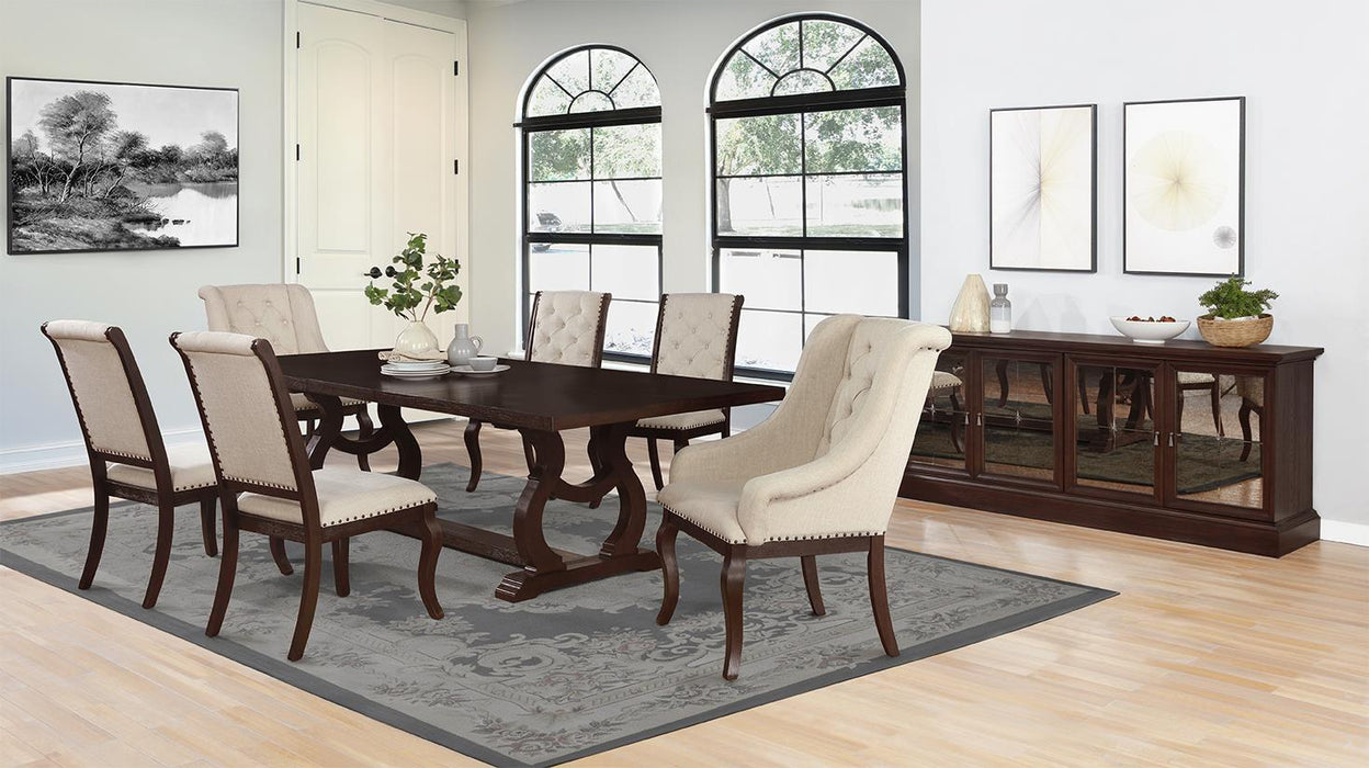 Brockway 4-door Server Antique Java - De Avenue Furniture