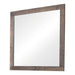 Frederick Square Dresser Mirror Weathered Oak - De Avenue Furniture