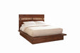 Winslow Storage Eastern King Bed Smokey Walnut and Coffee Bean - De Avenue Furniture