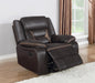 Greer Upholstered Tufted Back Glider Recliner - De Avenue Furniture