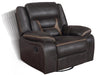 Greer Upholstered Tufted Back Glider Recliner - De Avenue Furniture
