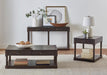Meredith 2-drawer Sofa Table Coffee Bean - De Avenue Furniture