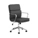 Ximena Standard Back Upholstered Office Chair Black - De Avenue Furniture