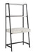 Pinckard 1-drawer Ladder Desk Grey Stone and Black - De Avenue Furniture
